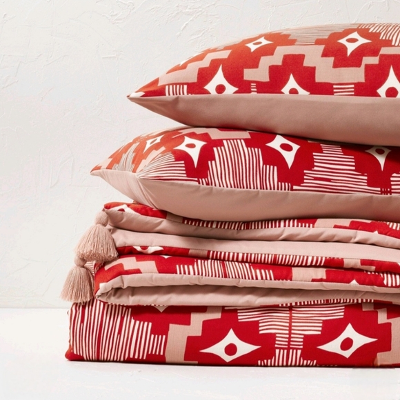 Opalhouse designed w 3pc Jungalow Full/Queen Day in Day Out Printed Comforter - Picture 3 of 6